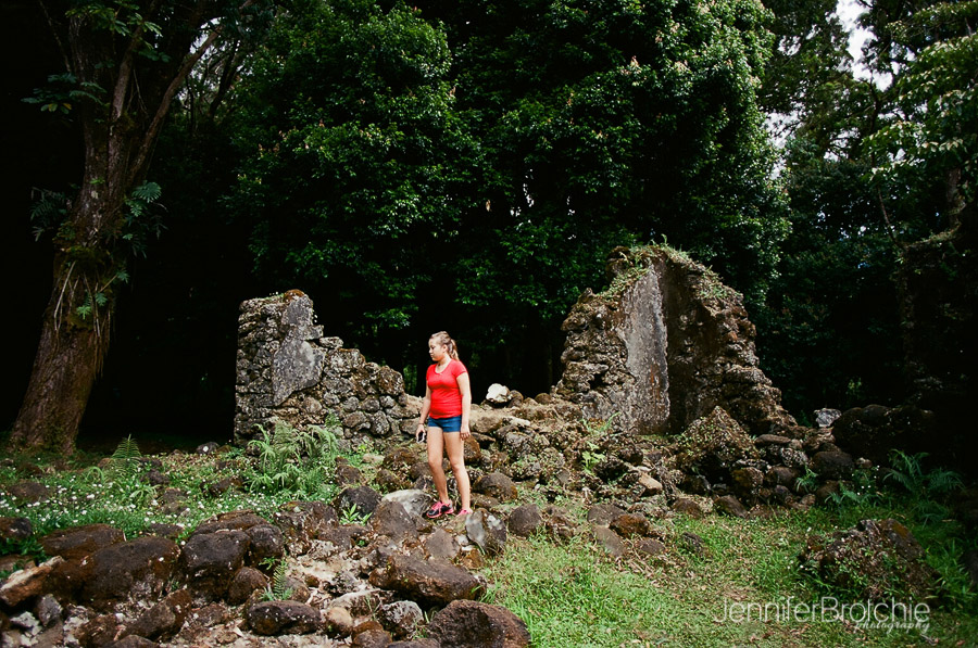 Hikes in Oahu, Kamehameha Summer Palace Ruins, Film Photographer on Oahu, Things to Do, Places to See Oahu