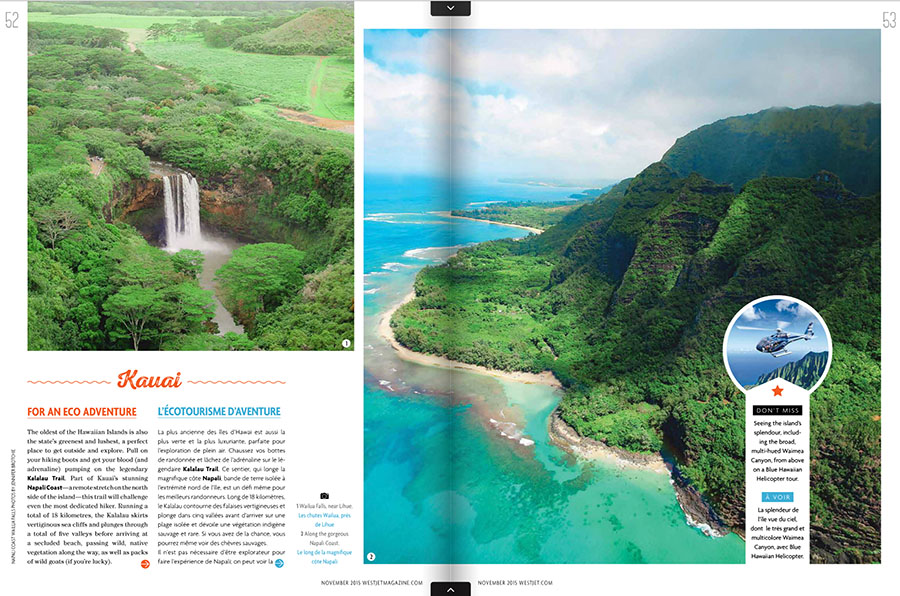 Hawaii Editorial Photographer, Oahu Professional Photographer, Kauai, NaPali Coast Helicopter Tours,  Travel Magazine