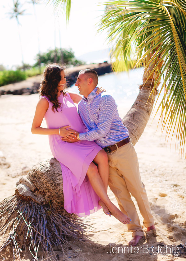 Oahu Maternity Photos at the beach, Oahu Family Portrait photographer, Pictures at the Beach in KoOlina, Turtle Bay Resort Photographer, Disney Aulani Photographer