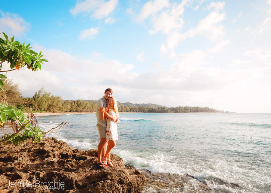 Oahu Photographer, Engagement Photos on Oahu, Turtle Bay Resort Sunset Beach Pictures, Disney Aulani Professional Photographer, Photographer in Waikiki
