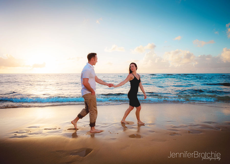 Oahu Photographer, Surprise Proposals on Oahu, Couples Photos at the Beach, Beach Portraits in KoOlina, Sunset Shoots at Turtle Bay Resort, Photographer in Waikiki