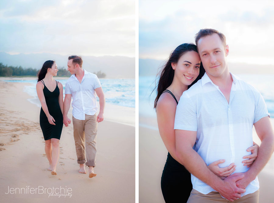 Oahu Photographer, Surprise Proposals on Oahu, Couples Photos at the Beach, Beach Portraits in KoOlina, Sunset Shoots at Turtle Bay Resort, Photographer in Waikiki