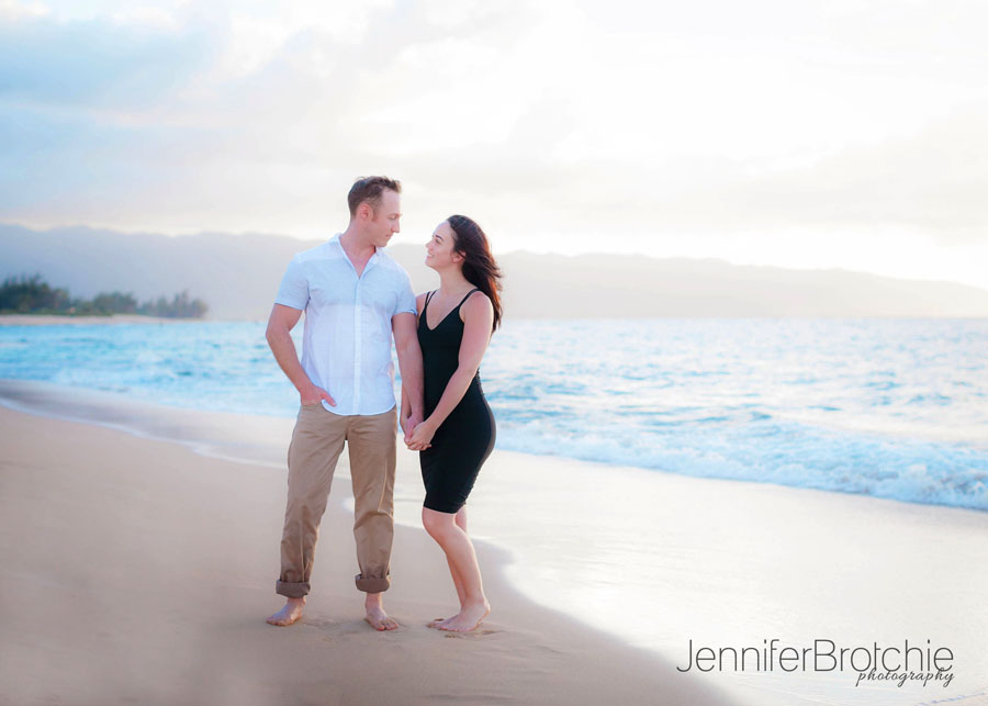 Oahu Photographer, Surprise Proposals on Oahu, Couples Photos at the Beach, Beach Portraits in KoOlina, Sunset Shoots at Turtle Bay Resort, Photographer in Waikiki