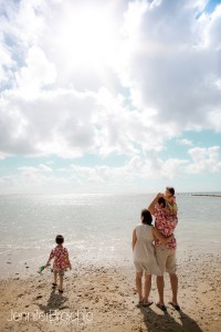 oahu family photos on waialae beach
