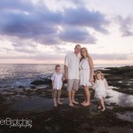 A Beautiful Sunset Beach Session with the Ross Family