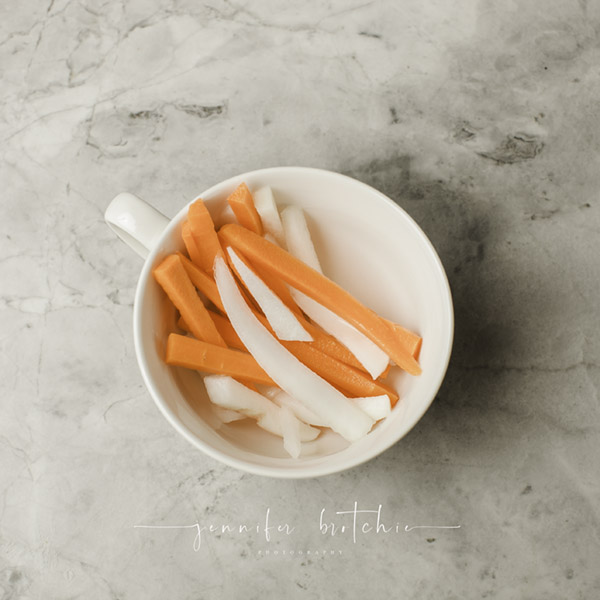Inland Empire Photographer, Redlands Family Photographer, Pickled Daikon and Carrots Recipe